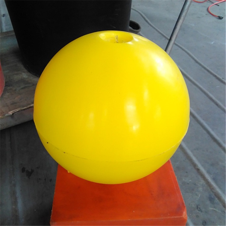反光水上塑料浮球批发厂家 耐腐蚀不掉色pe浮球