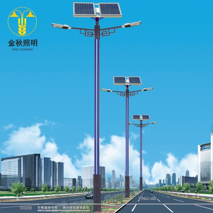 金秋 6米太阳能路灯 一体化太阳能路灯 led太阳能路灯 厂家