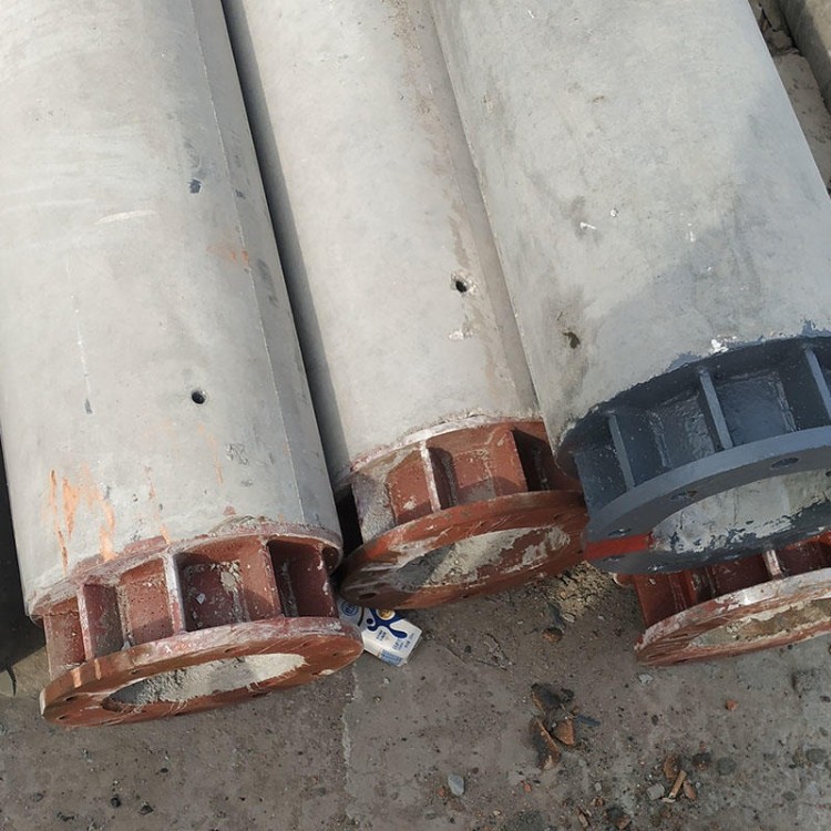 带法兰盘水泥电杆生产厂家 水泥管价格多少钱一根 顶管水泥管