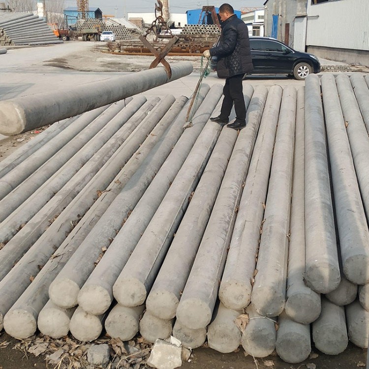 水泥电线杆厂家 河南省安阳市内黄县大量现货供应水泥电线杆、水泥电杆价格