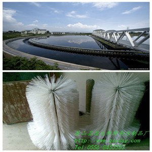 污水厂水处理毛刷|污水处理毛刷辊|不锈钢丝过滤器毛刷|厂家