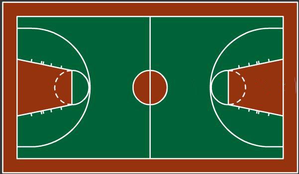 篮球场的长是28米,宽是15米.它的面积是多少平