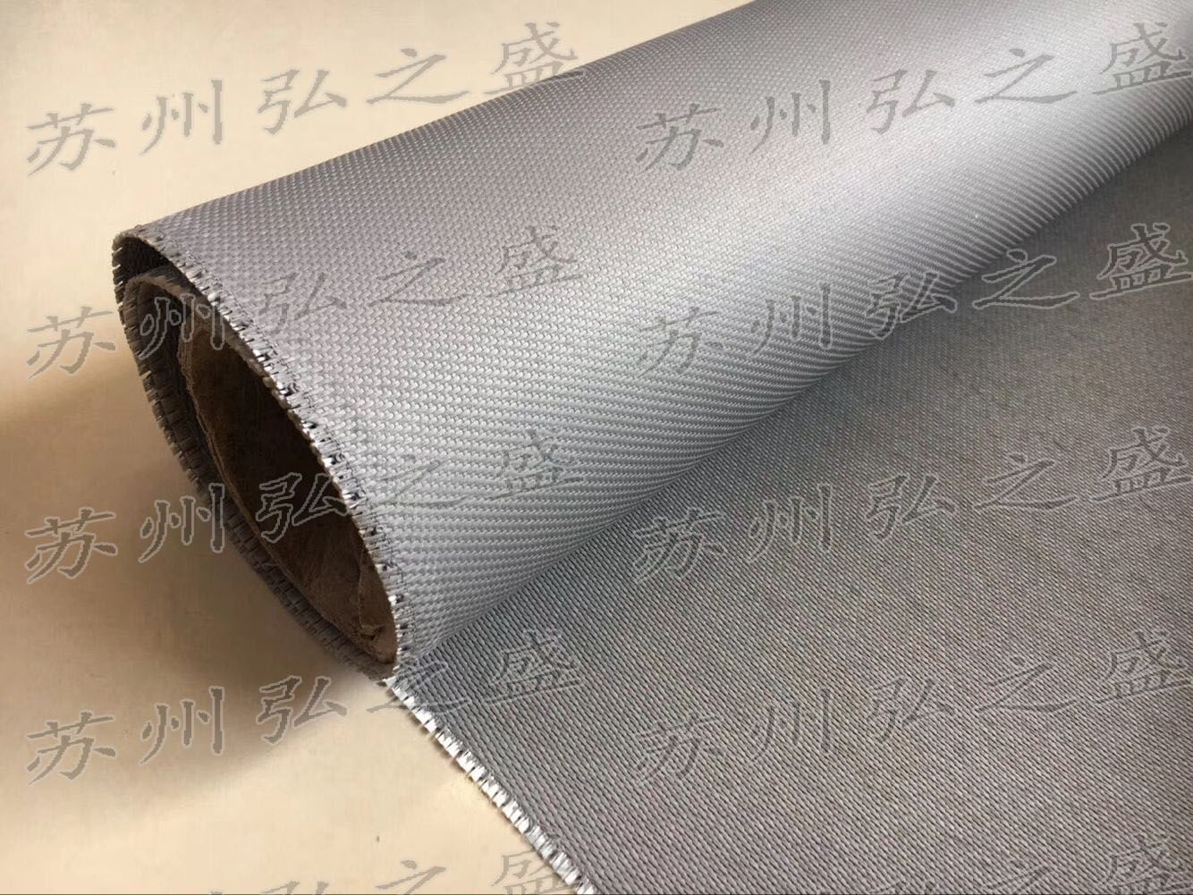 双面夹丝硅胶布 风机软连接用夹丝玻纤布 高温耐火帆布