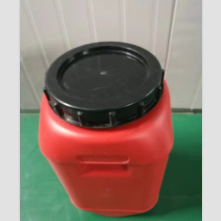 祥泰专业生产_25升红色螺旋大口塑料桶_大量库存