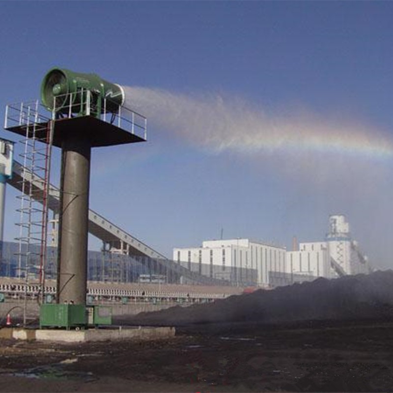 150米除尘雾炮机矿场钢场远程除尘射雾机