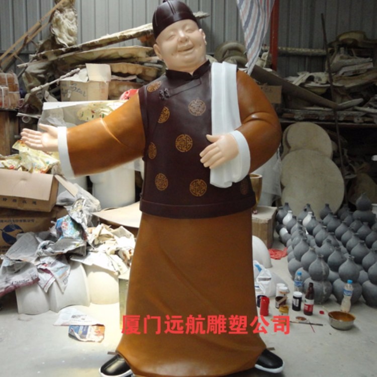 广西钦州玻璃钢卡通雕塑厂家厦门远航雕塑公司