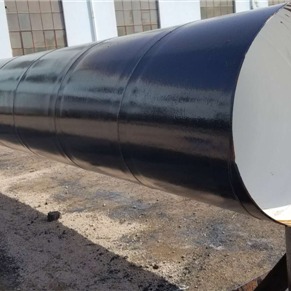 污水处理厂提标改造用螺旋管 直径529螺旋管 环氧粉末防腐钢管