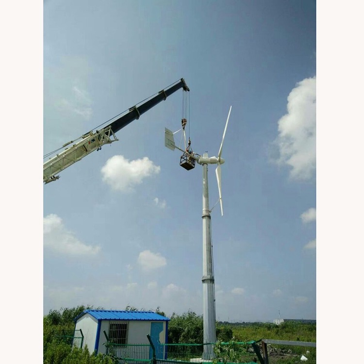 微风启动2000W风力发电机家用2KW48V辽宁厂家现货 小型风力发电机