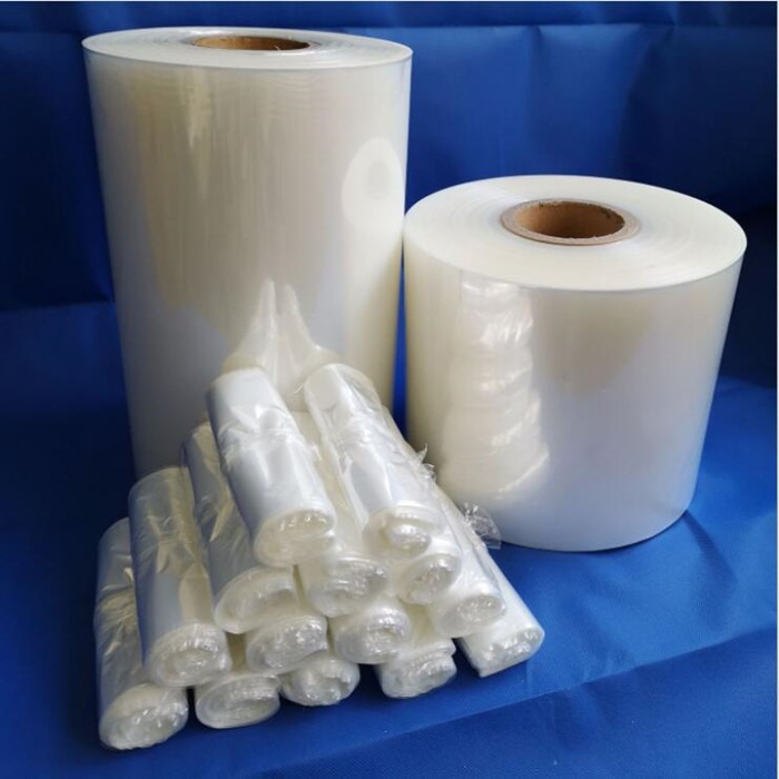 供应环保pof对折膜 pof热缩袋 pof热收缩塑封袋 白色热收缩膜pof塑封膜品质保障