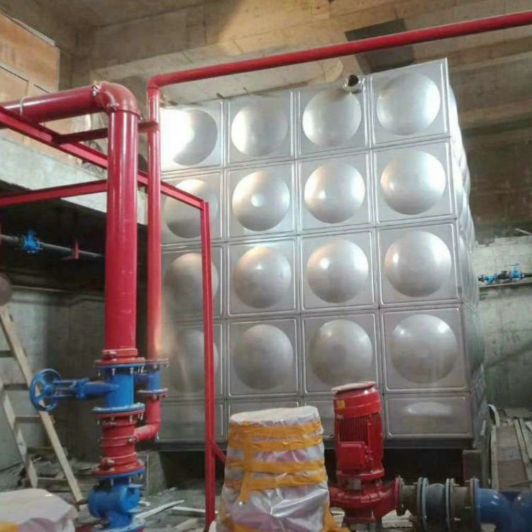 不锈钢水箱厂家 精一泓扬不锈钢消防给水设备 消防水箱供应