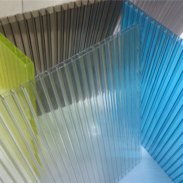 pc透明塑料板-阳光板透明-采光透明pc塑胶板-朴丰厂家