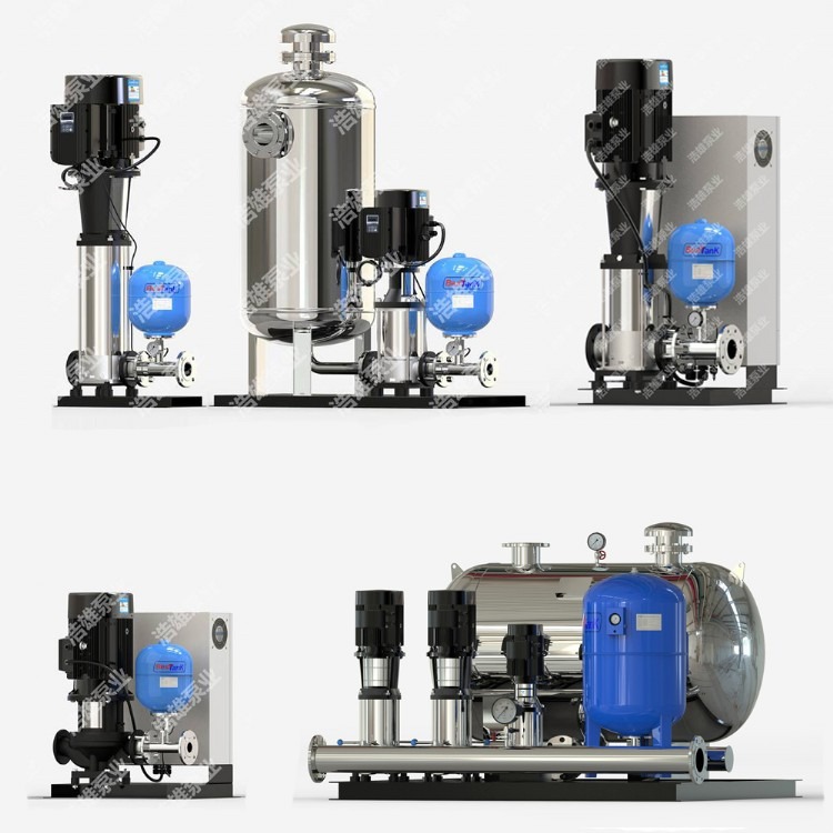 自来水管全自动变频恒压加压水泵(1-5寸140管DN125管均可)_恒压立式多级大流量全自动变频增压泵厂家