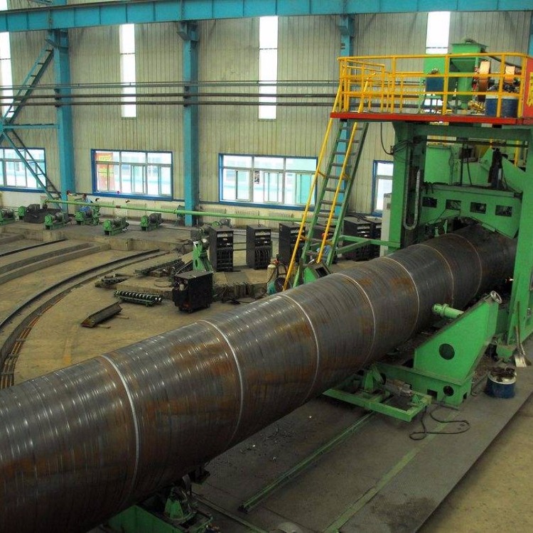 沧州螺旋钢管厂家生产流程   沧州海乐钢管有限公司