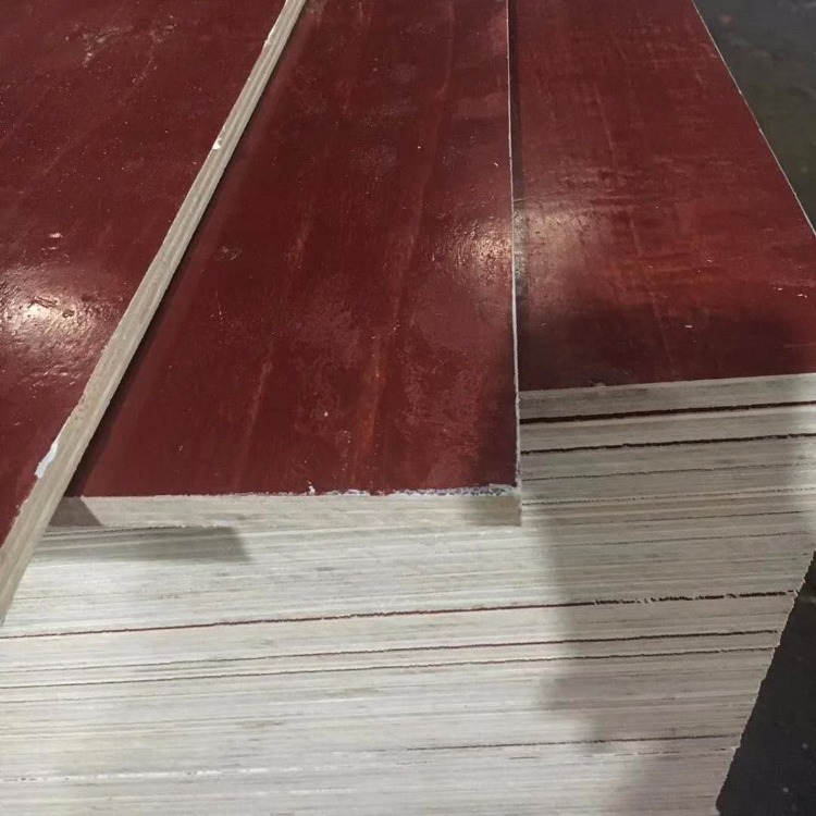 建筑模板 酚醛面红板 广西红松建筑模板介绍