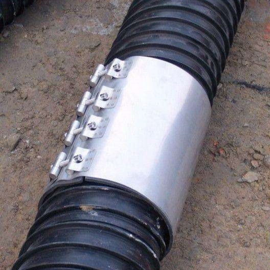 湖南常德塑钢缠绕管HDPE塑钢缠绕管道大量现货出售塑钢管价格划算