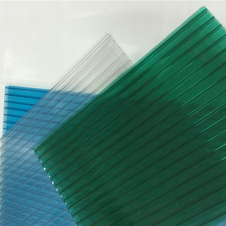 双层阳光板透明 pc中空阳光板 朴丰厂家直销 颜色尺寸均可定制