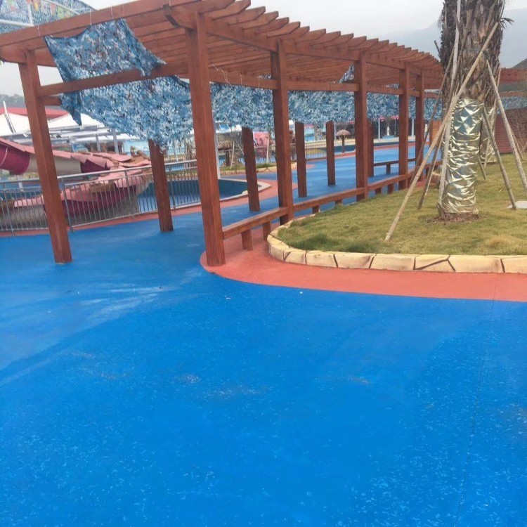 水上乐园翻新造价 游泳池地坪刷漆报价 海蓝水上乐园专用漆 全国可施工 海浪池翻新