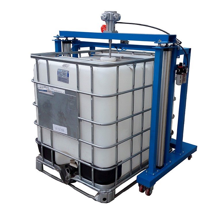 赣工IBC-TCD推车式IBC吨桶电动搅拌机 化工多功能搅拌机