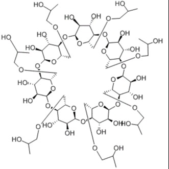 羟丙基-β-环糊精 cas:128446-35-5  高纯，98%  25克