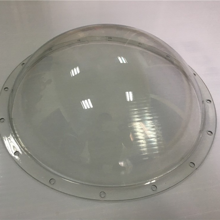 pc板加工 耐力板采光罩热成型 透明pc采光罩价格