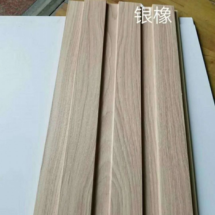厂家直销 PVC木塑墙板  绿可木墙裙 生态木天花吊顶 150长城板