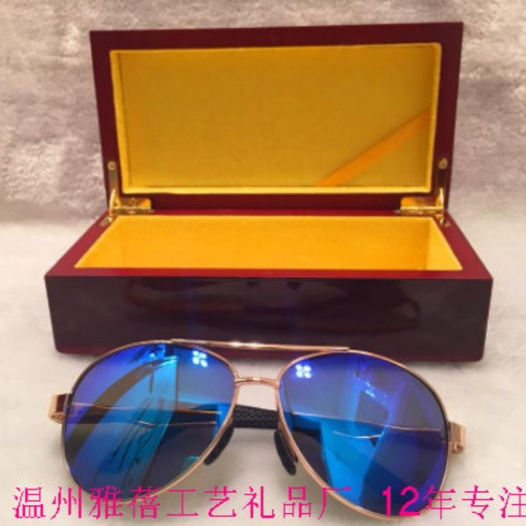 眼镜木盒定制 眼镜包装盒生产定制13年专注雅蓓