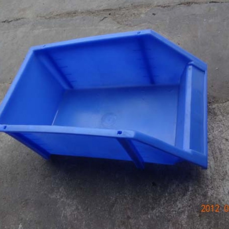 湖南物流斜插箱,蓝色胶箱,塑料托盘供应