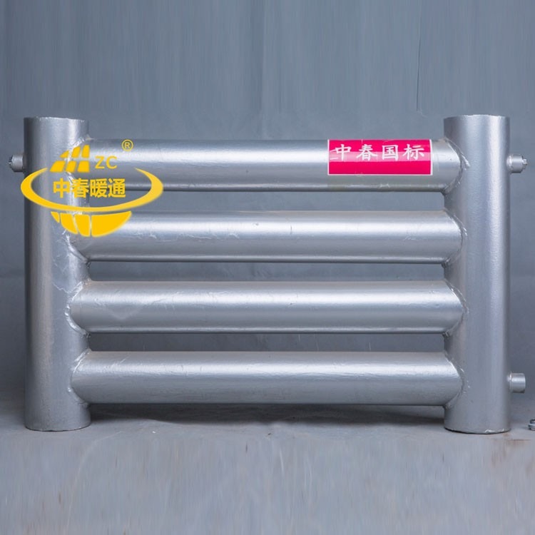 养牛场用蒸汽排管散热器光排管散热器原理A型蒸汽光排管散热器
