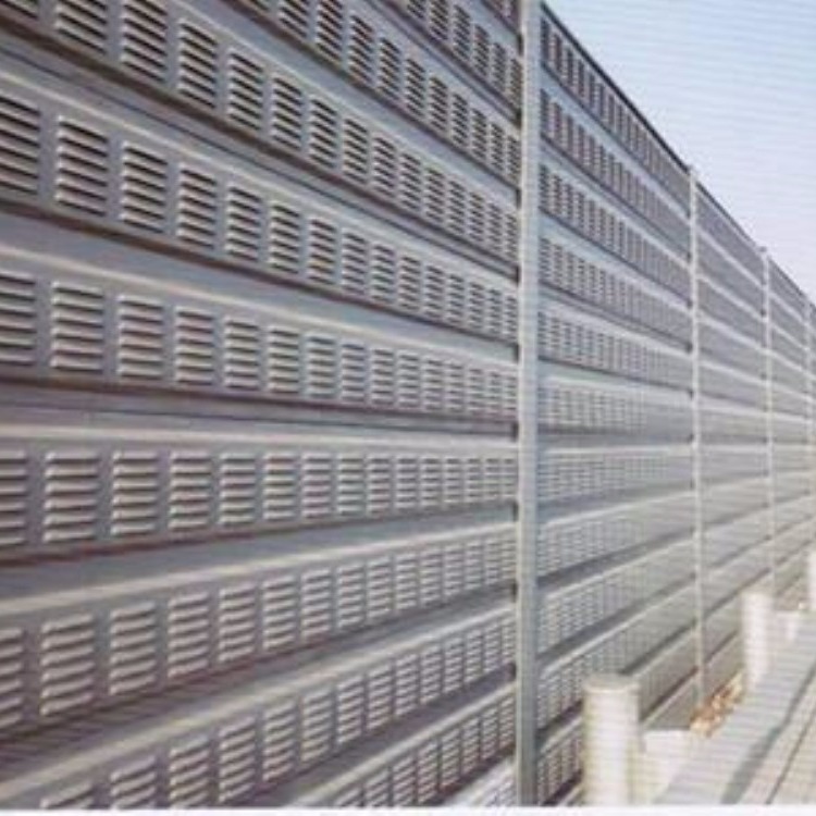 广州声屏障厂家高速公路吸音声屏障道路高架桥梁金属隔音板小区马路噪音吸消音板空调外机吸音板