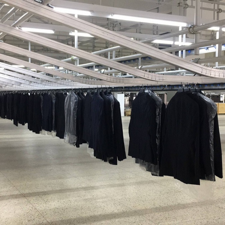 苏州智能工厂-服装行业成衣智能分拣系统