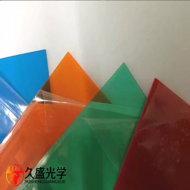 广东厂家直销汽车工业用透明彩色PC片材 抗冲击耐磨透明加硬PC片