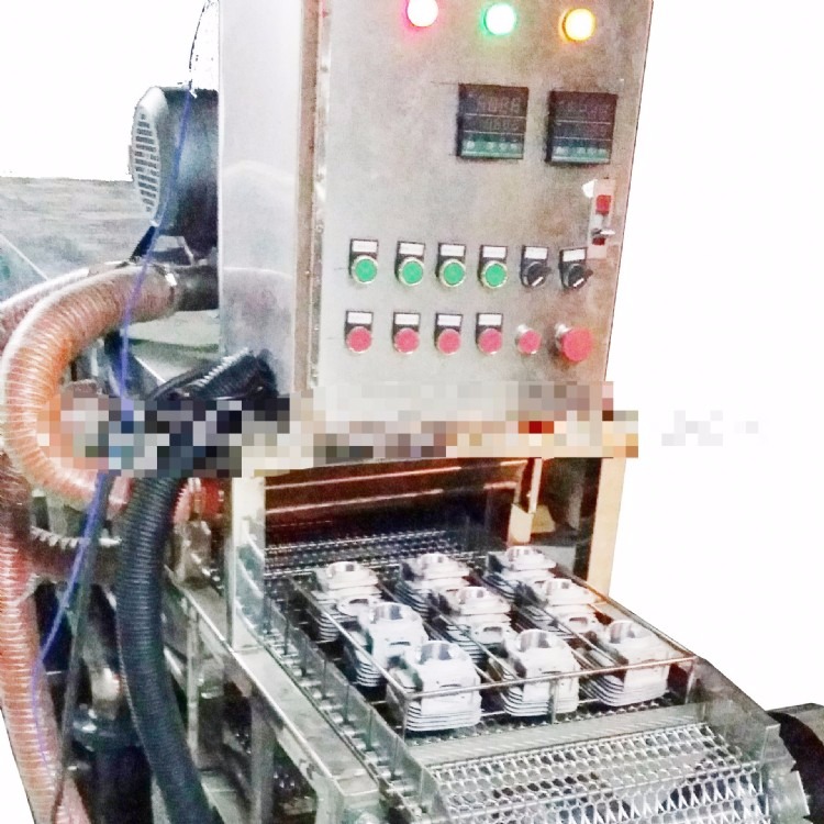佛山超声波清洗机厂家定做铝合金园林机械部件通过式超声波清洗机
