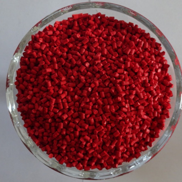 色母粒生产厂家 亮红色母粒 PE红色母 高浓度 分散均匀 来样定做