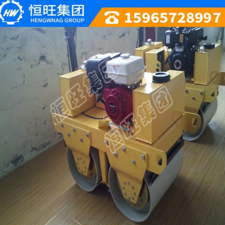 山东鲁恒|手扶式柴油压路机单轮(柴油) LHYL-600C