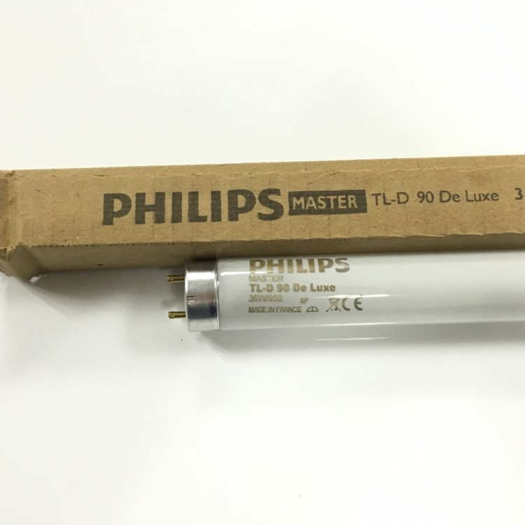 批发 Philips/飞利浦D50对色灯箱灯管TL-D 90 DeLuxe 标准36W/950