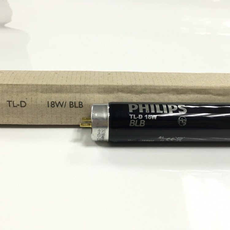 批发PHILIPS 飞利浦TL-D 18W/108 BLB对色UV纺织印刷荧光检测灯管