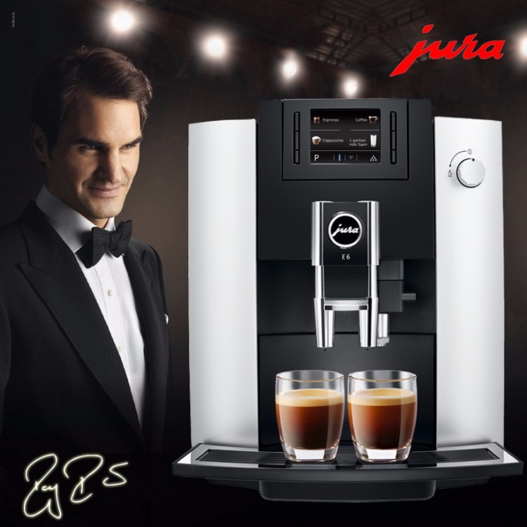 JURA/优瑞E6意式全自动咖啡机 家用一键式现磨特浓咖啡机