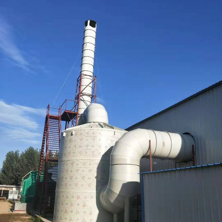 长期供应喷淋塔喷漆处理洗涤塔油雾除臭净化塔废气处理设备