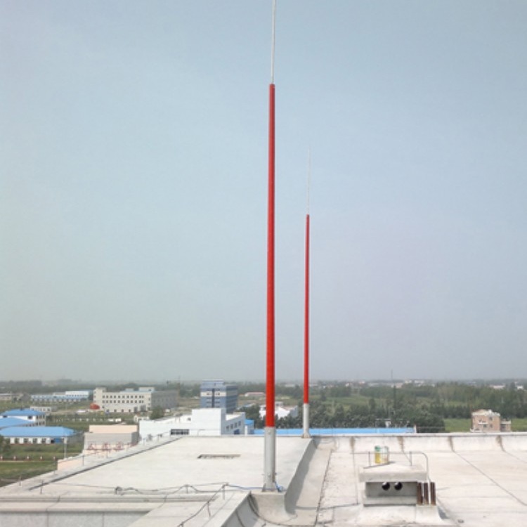 15米雷达站玻璃钢避雷针，12米13米特制机场专用玻璃钢避雷针，16米透波型玻璃钢避雷针