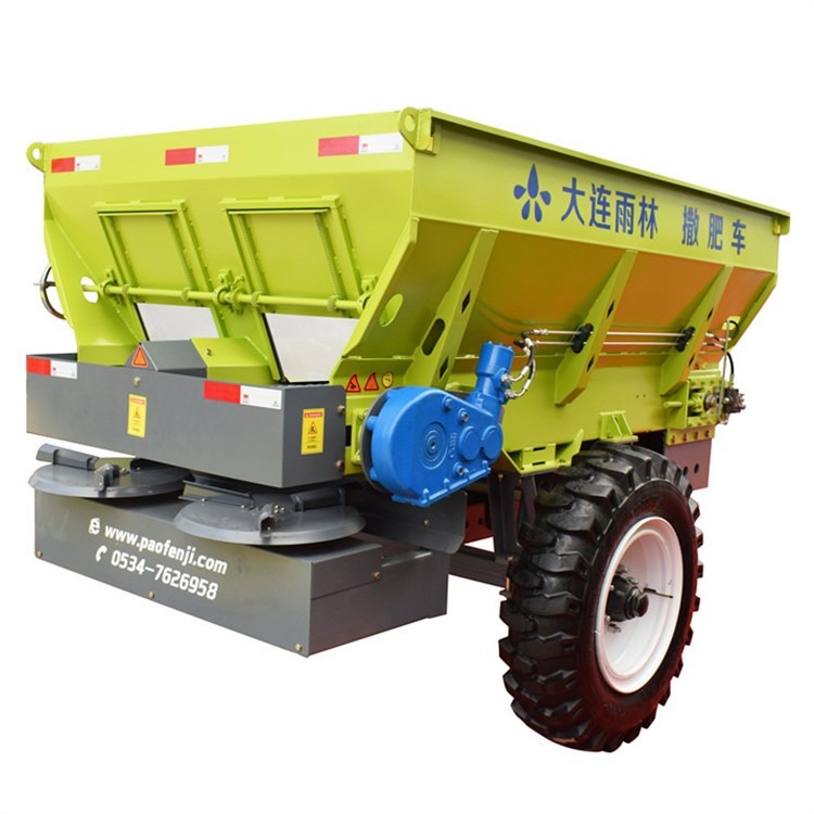 雨林厂家供应2吨抛粪机 厮肥抛肥车 有机肥撒施机