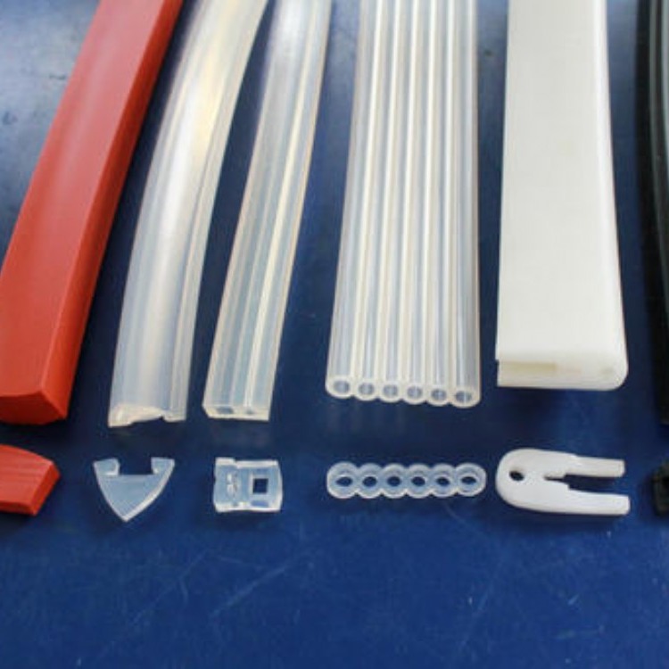  挤出各种橡胶条 硅胶条 硅胶管 来图来样均可生产定制各种硅胶条橡胶条  耐油胶条耐高温胶条