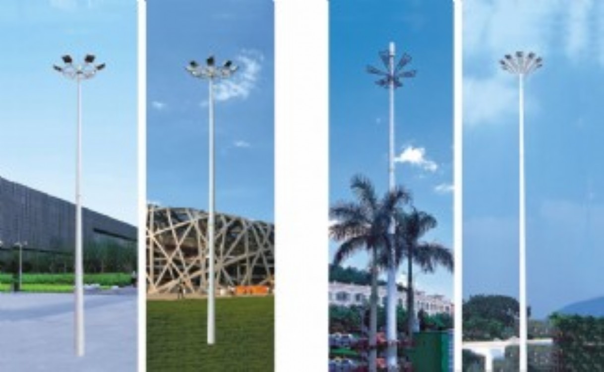厂家供应 升降高灯杆 广场LED高杆灯 足球场专用灯杆