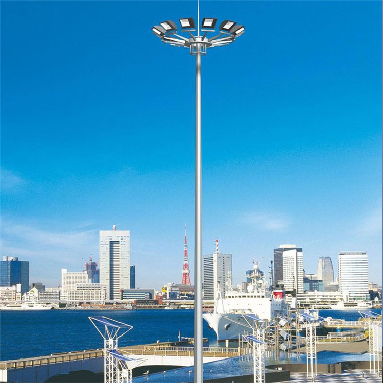 林东 户外灯杆厂家 码头照明led灯头灯杆 18-30米高杆灯