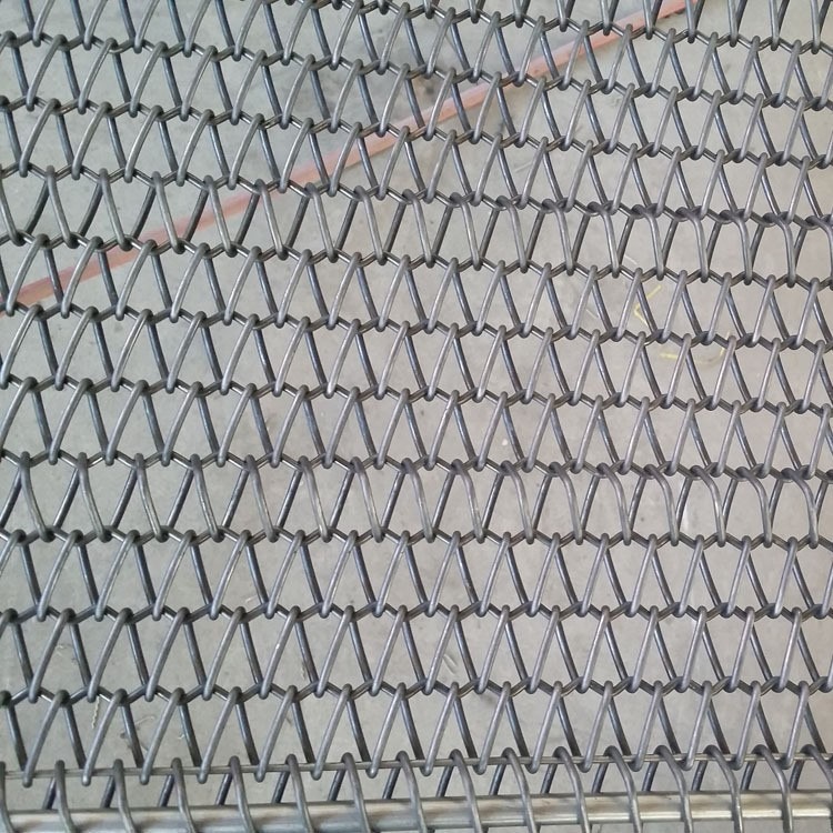 厂家直销不锈钢网带 加密型人字形输送网带 耐高温食品输送网带