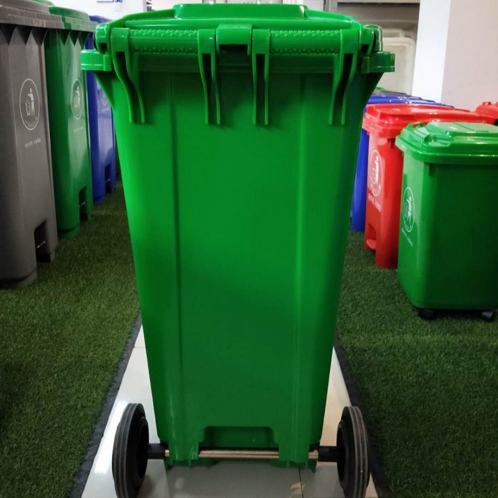 100升垃圾桶厂家供应 脚踩分类垃圾桶 阻燃塑料垃圾桶厂家