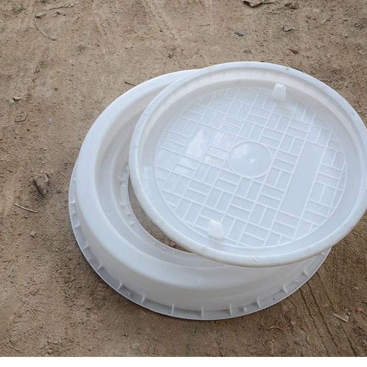 井盖圆形模具  圆井塑料模具 预制圆井模具