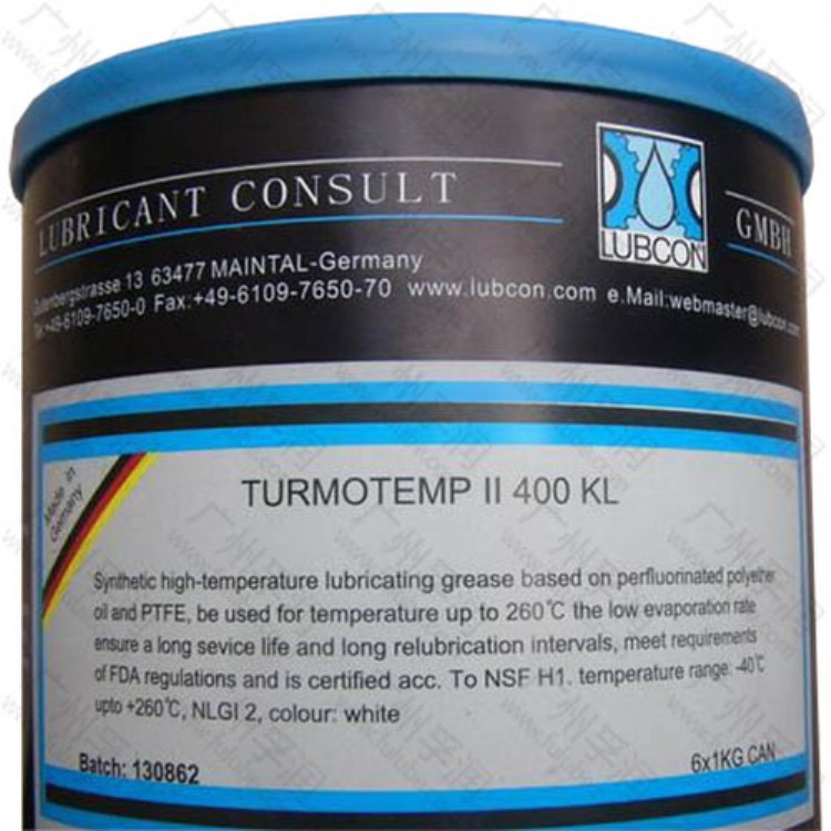  Lubcon turmotemp II/400 高温润滑脂
