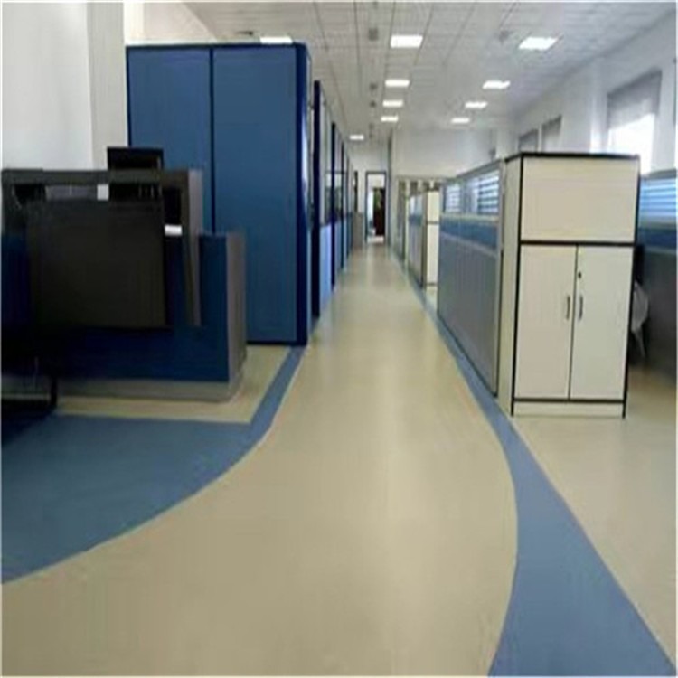 pvc室内塑胶地板 塑胶办公地板