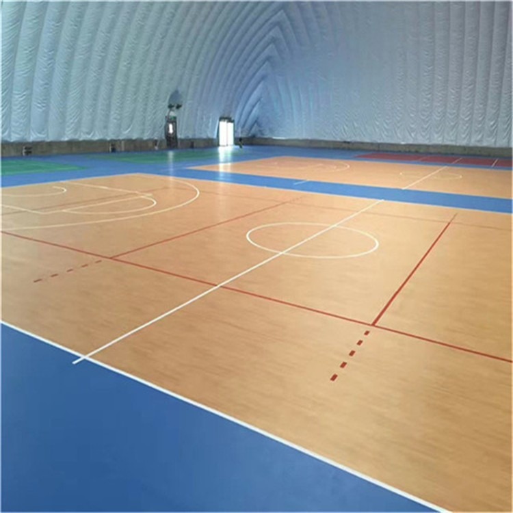 室内篮球场塑胶地板 塑胶篮球场颜色	