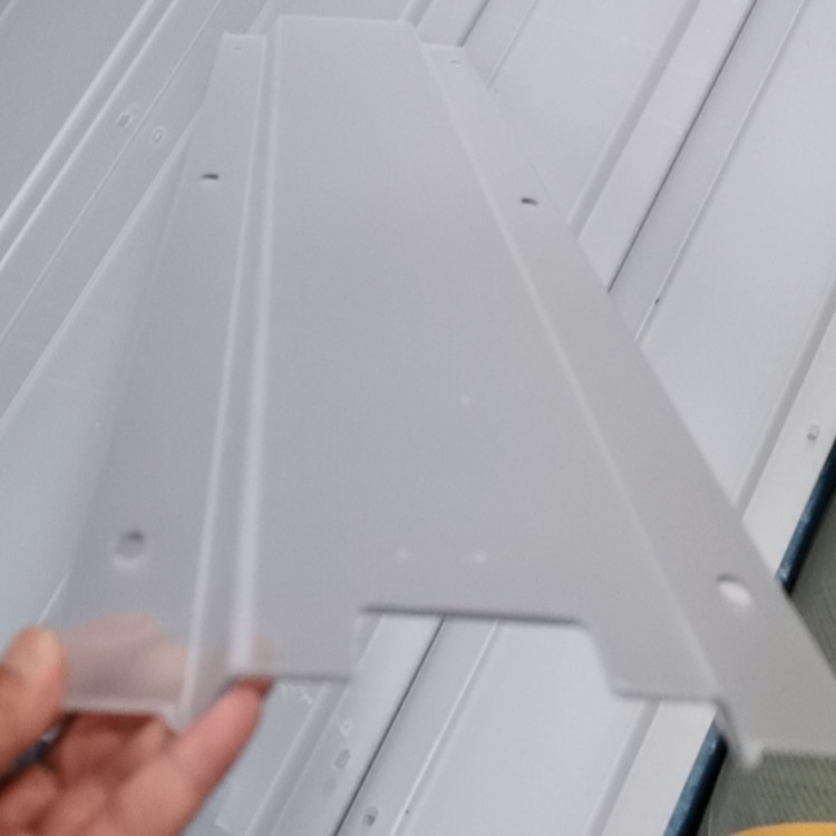安博朗PC板防护罩加工透明高强度阻燃机械设备电子面板罩壳非标定制裁切折弯